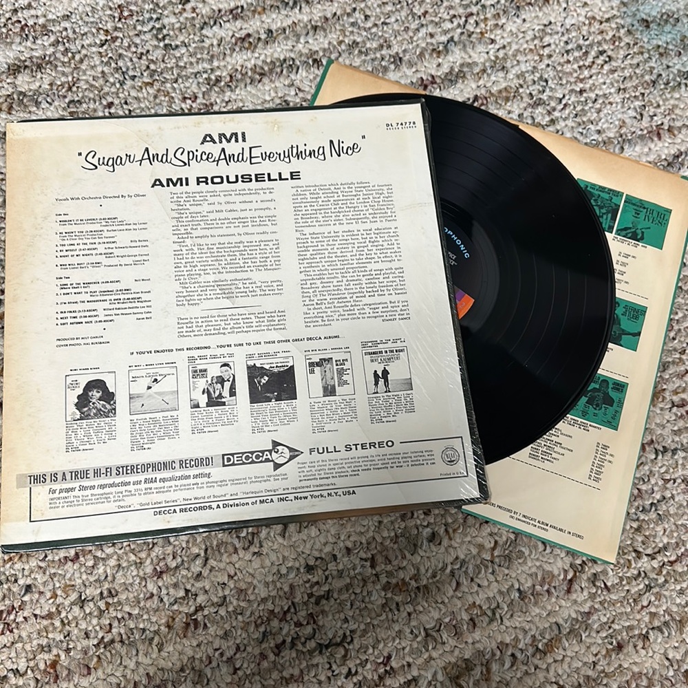 Vinyl Record- Ami Rouselle - Picture 2 of 4